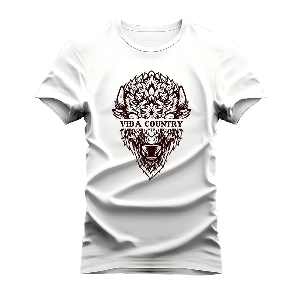 CAMISETA PLUS SIZE VIDA COUTRY ANIMAL
