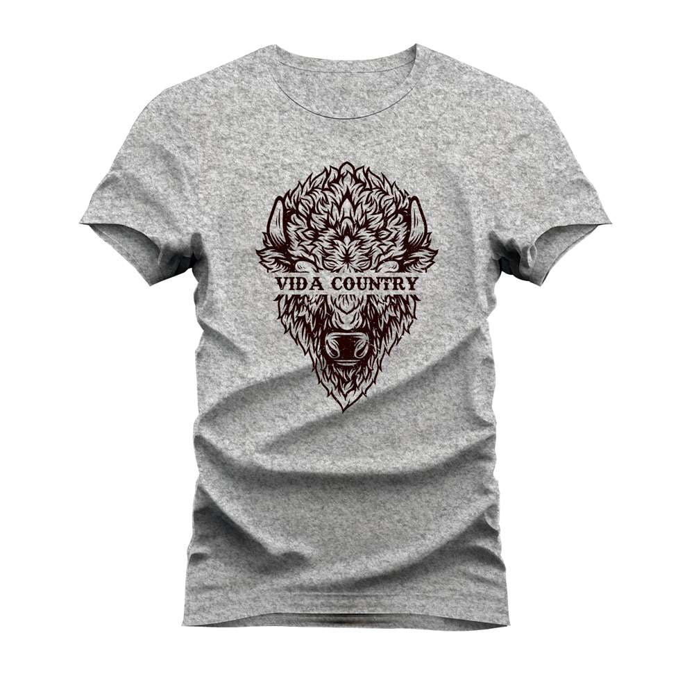 CAMISETA PLUS SIZE VIDA COUTRY ANIMAL