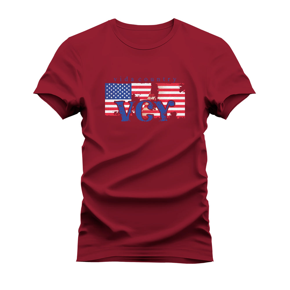CAMISETA USA VIDA COUNTRY