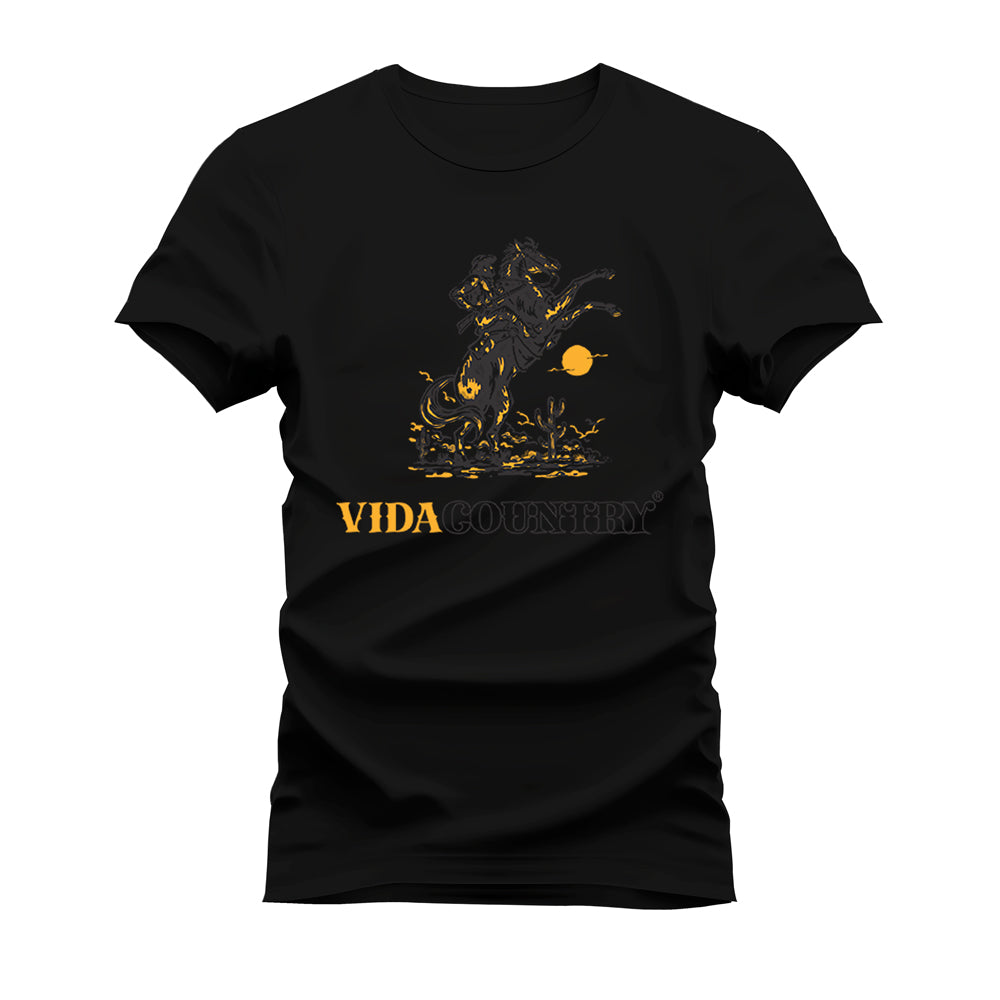 CAMISETA VIDA COUNTRY DE CAVALO