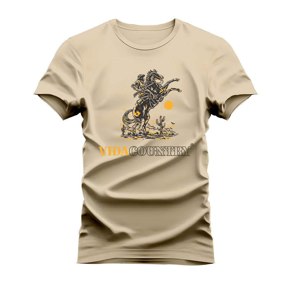 CAMISETA VIDA COUNTRY DE CAVALO