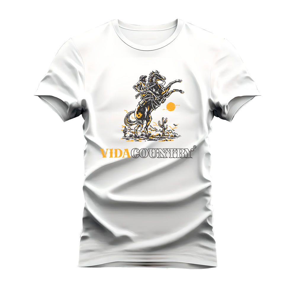 CAMISETA VIDA COUNTRY DE CAVALO