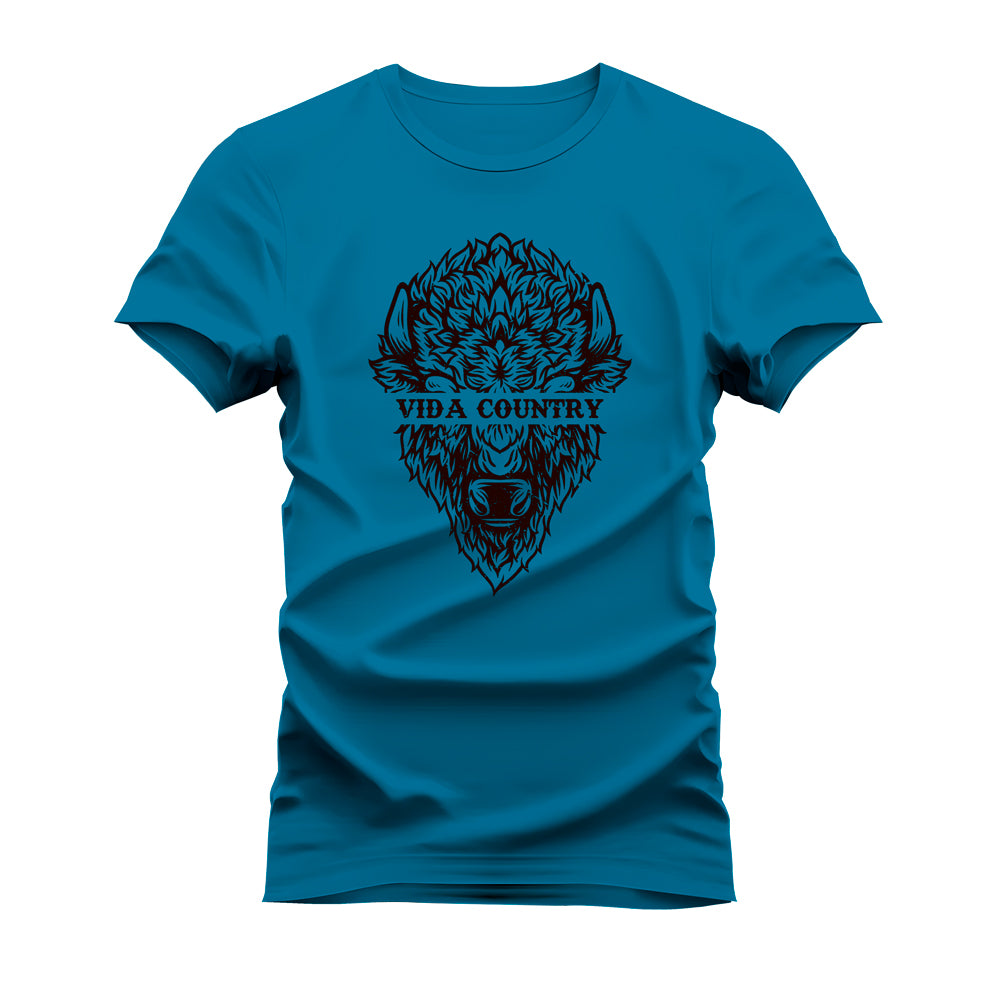 CAMISETA VIDA COUTRY ANIMAL