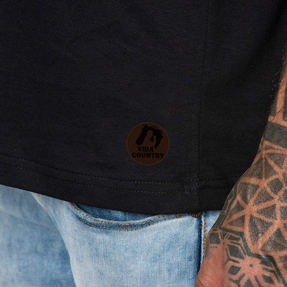 CAMISETA CAFÉ V C Y