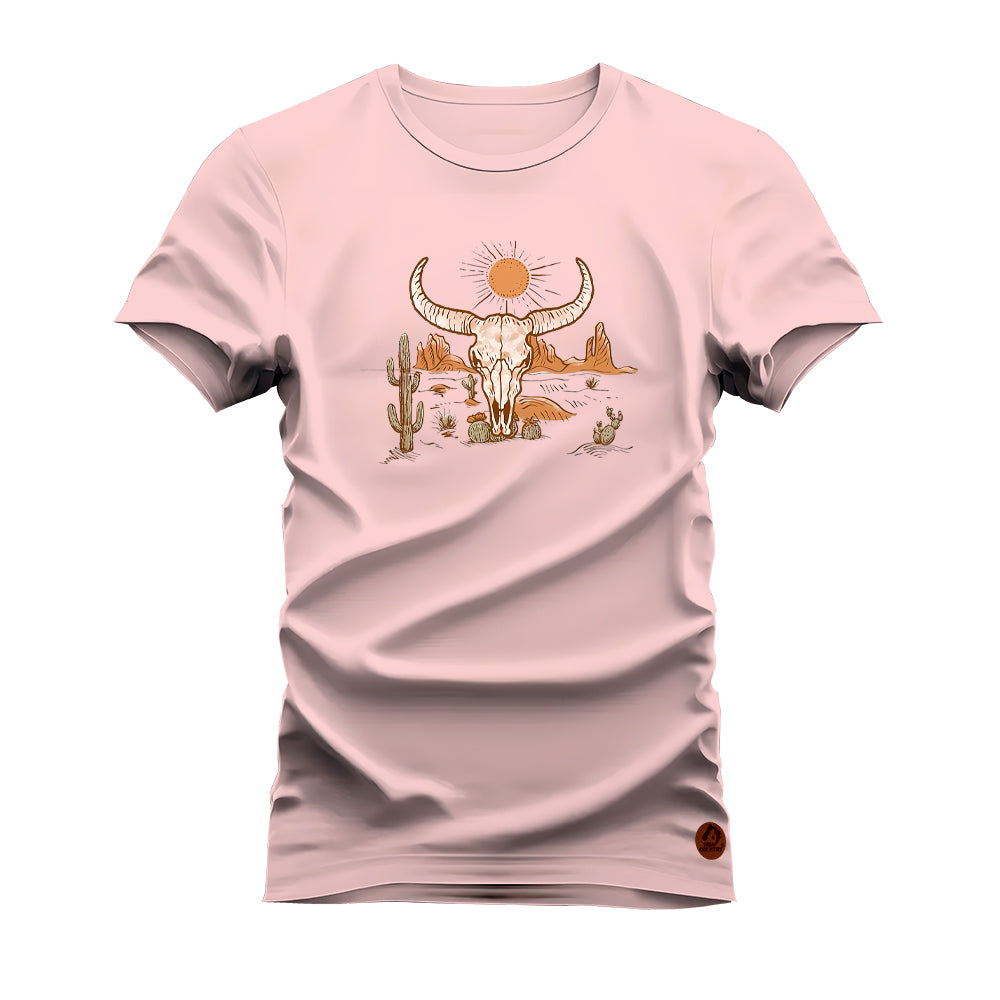 CAMISETA CABEÇA CHIFRE