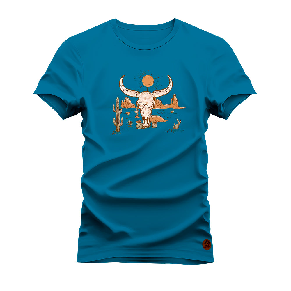 CAMISETA CABEÇA CHIFRE