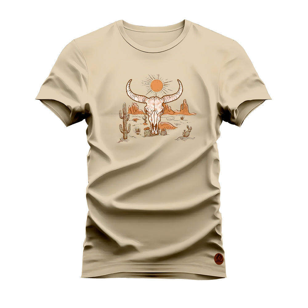 CAMISETA CABEÇA CHIFRE