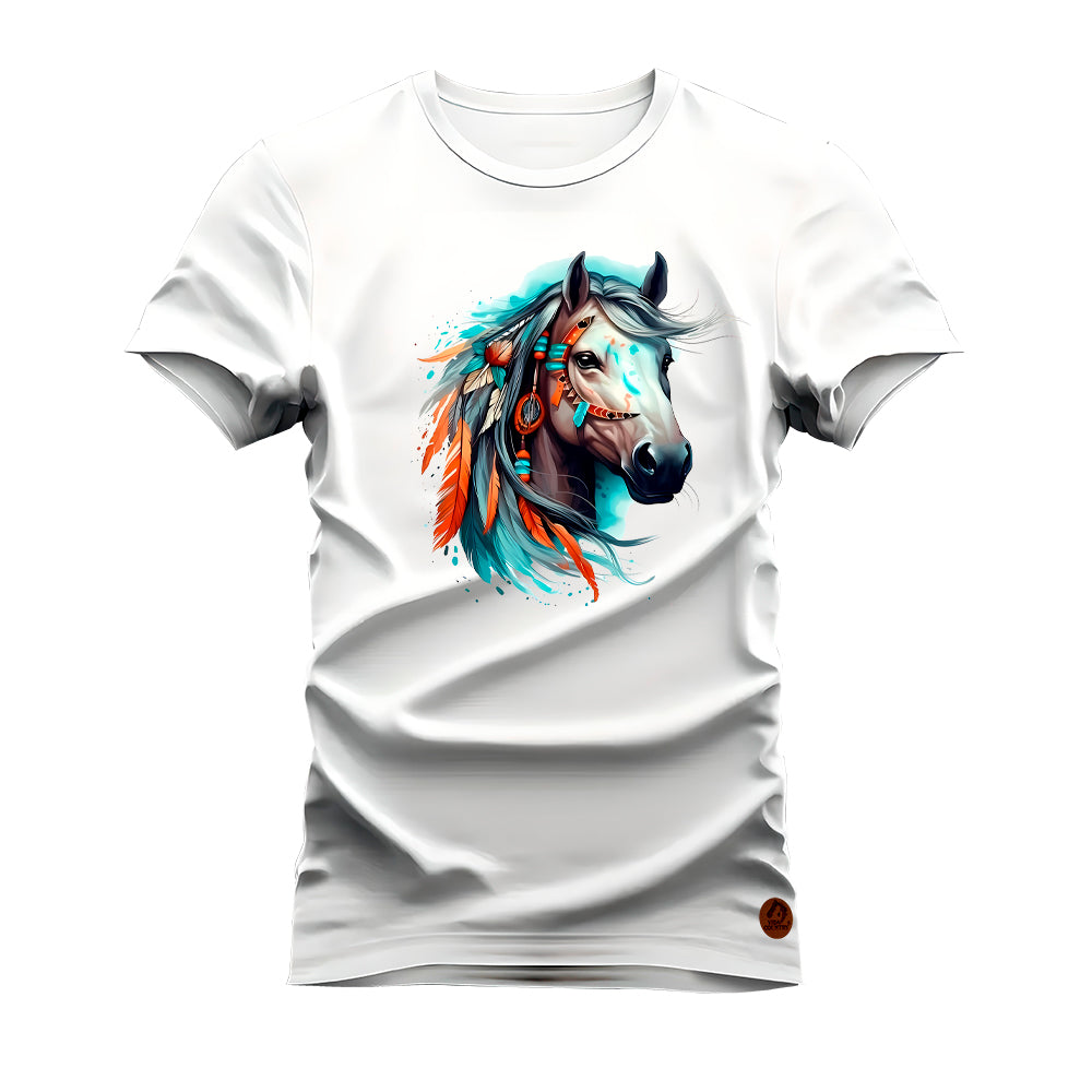 CAMISETA CAVALO COR
