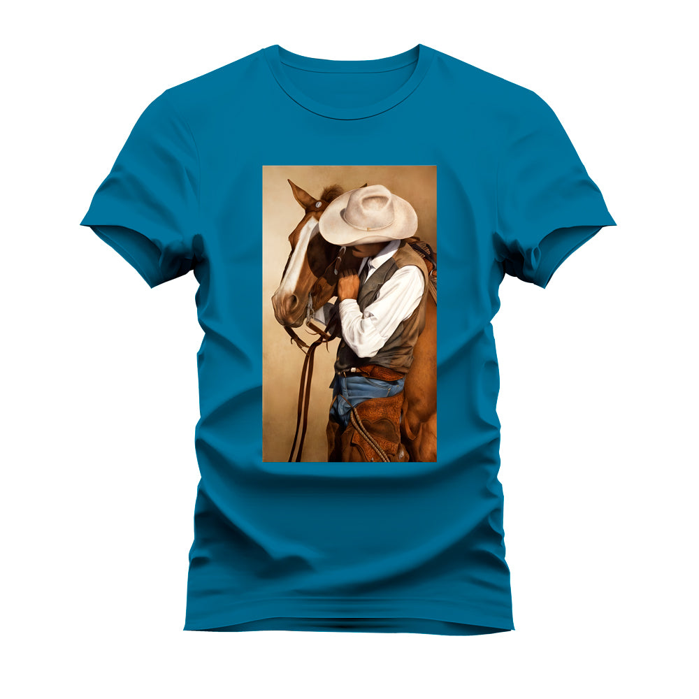 CAMISETA CAVALO E HOMEM