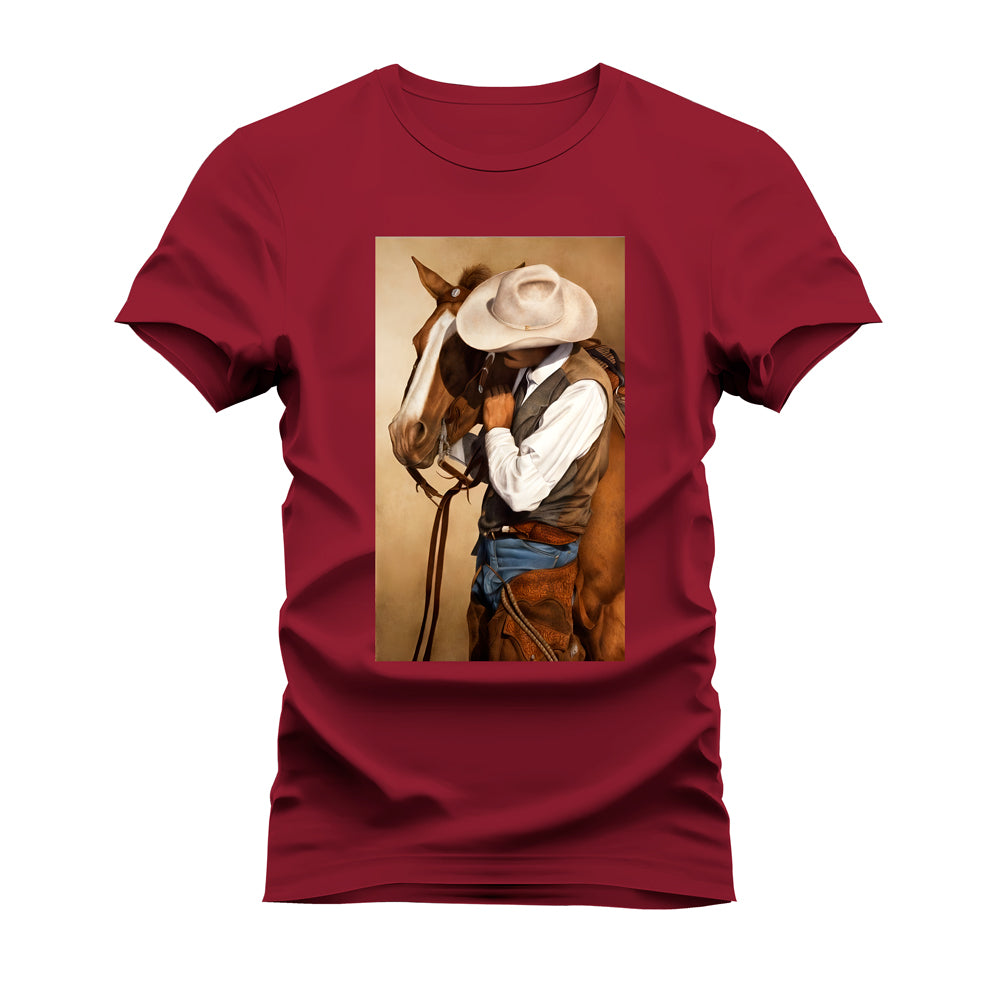CAMISETA CAVALO E HOMEM
