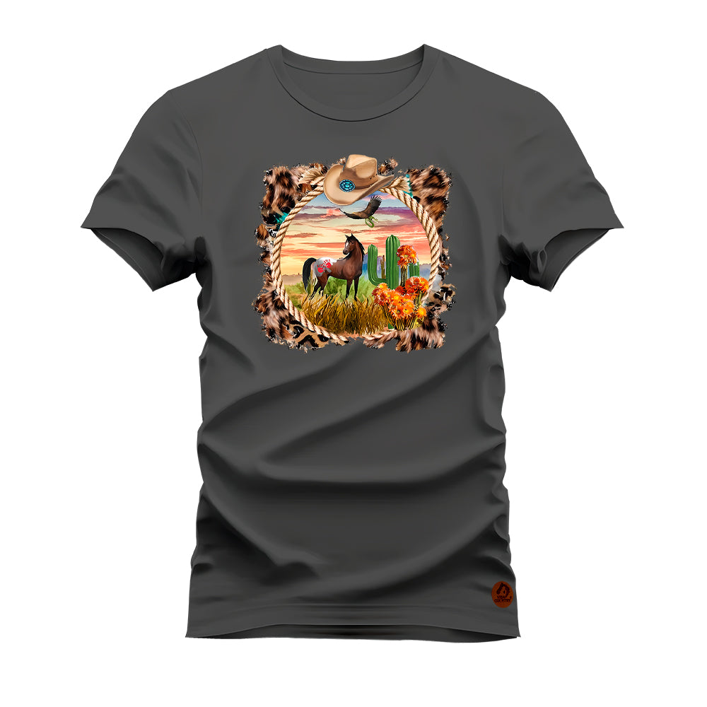CAMISETA CAVALO IM