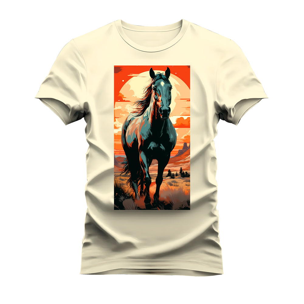 CAMISETA CAVALO PAISAGEM
