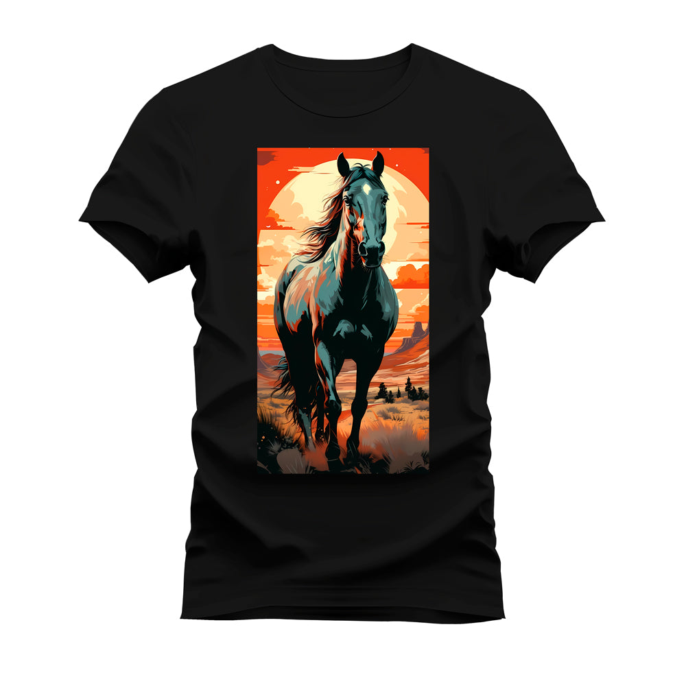CAMISETA CAVALO PAISAGEM