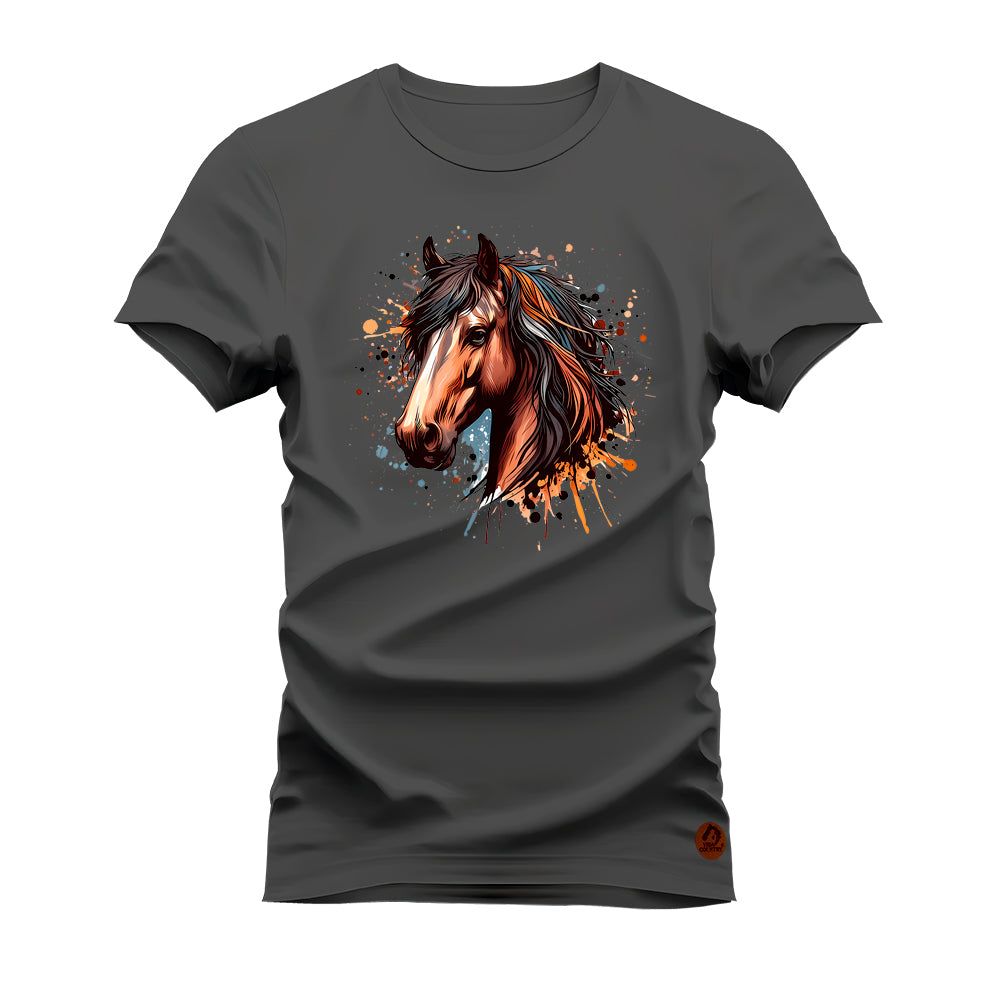 CAMISETA CAVALO UM