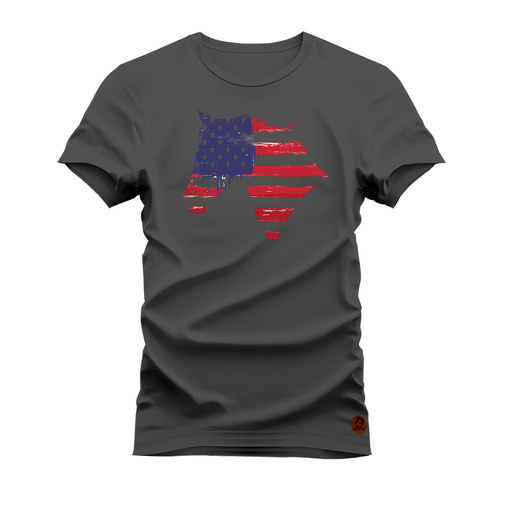 CAMISETA CAVALO USA