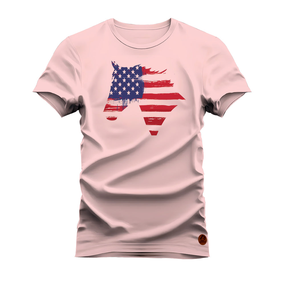 CAMISETA CAVALO USA