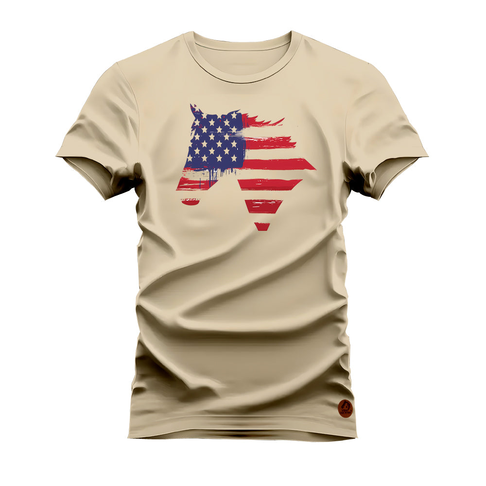 CAMISETA CAVALO USA