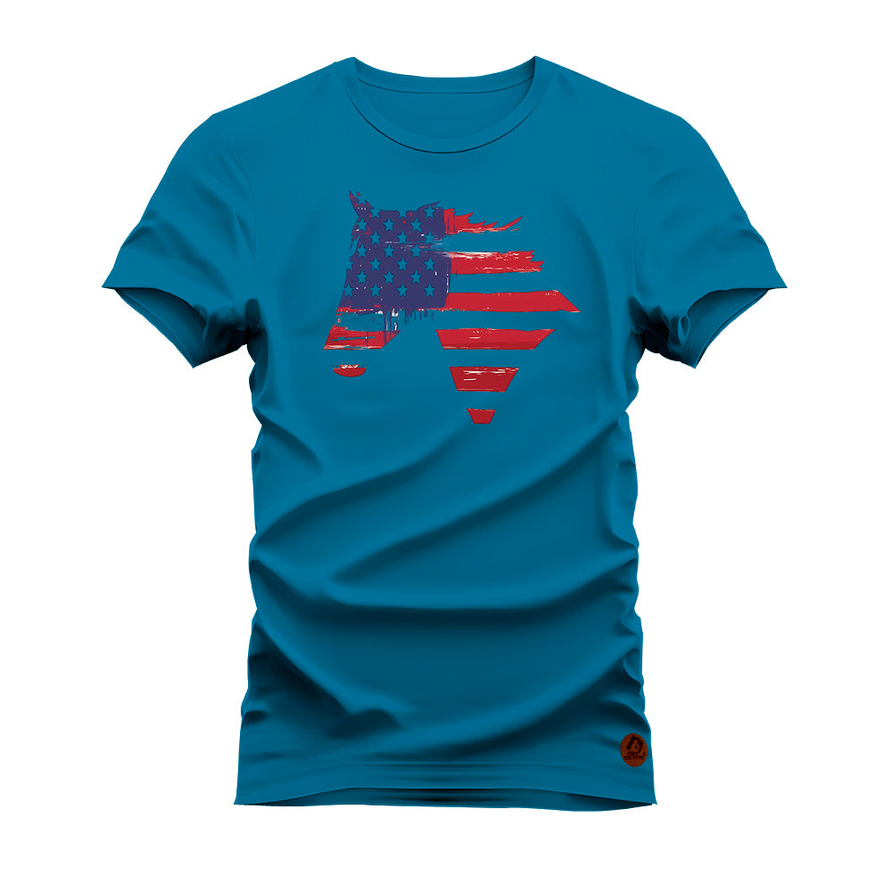 CAMISETA CAVALO USA