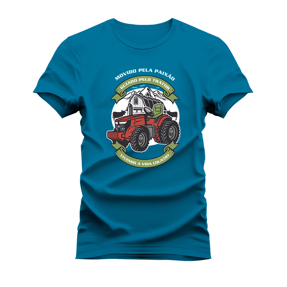 CAMISETA GUIADO PELO TRATOR