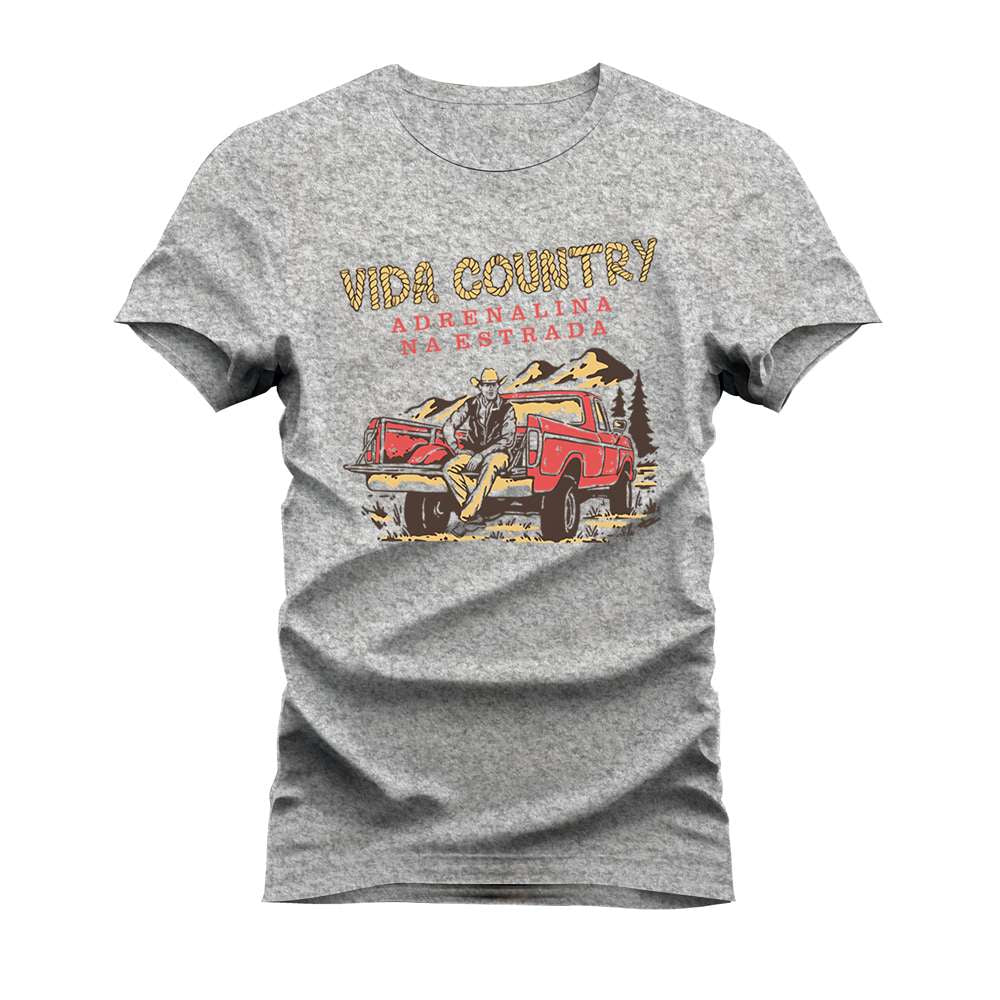 CAMISETA PLUS SIZE ADRENALINA NA ESTRADA