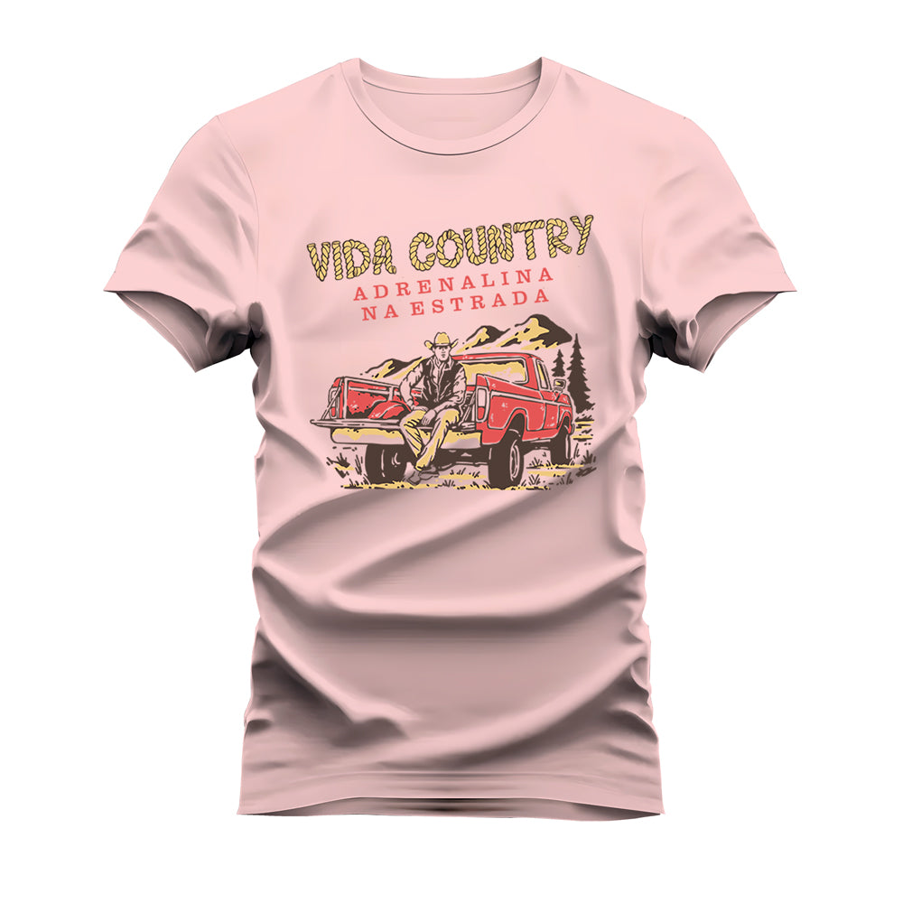 CAMISETA PLUS SIZE ADRENALINA NA ESTRADA