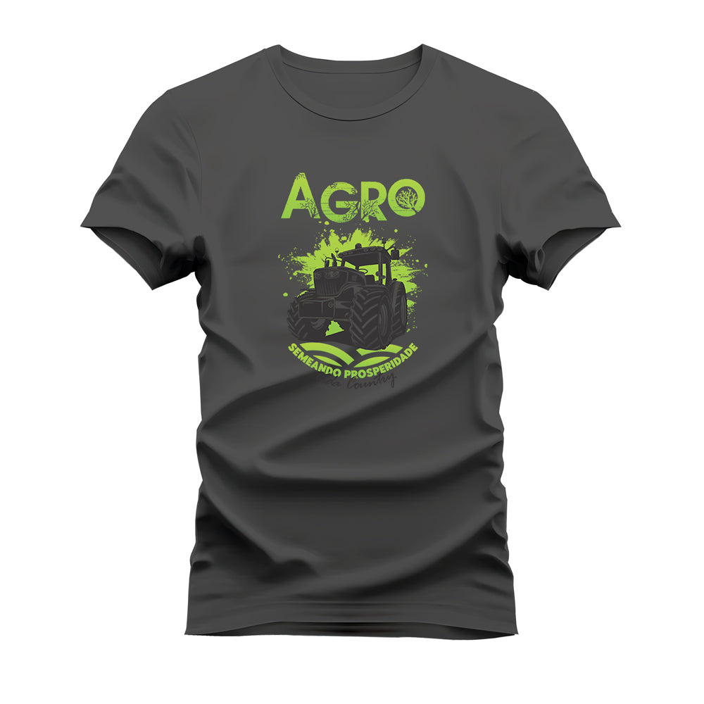 CAMISETA PLUS SIZE AGRO TRATOR