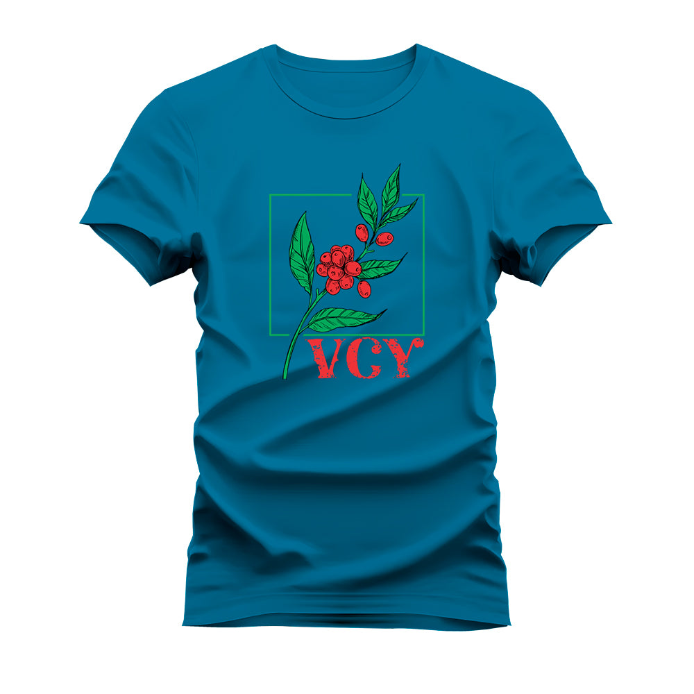 CAMISETA PLUS SIZE CAFÉ V C Y