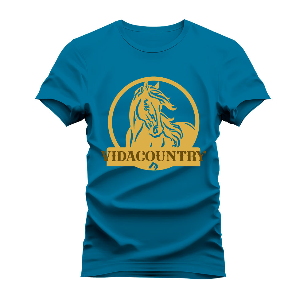 CAMISETA PLUS SIZE CAVALO