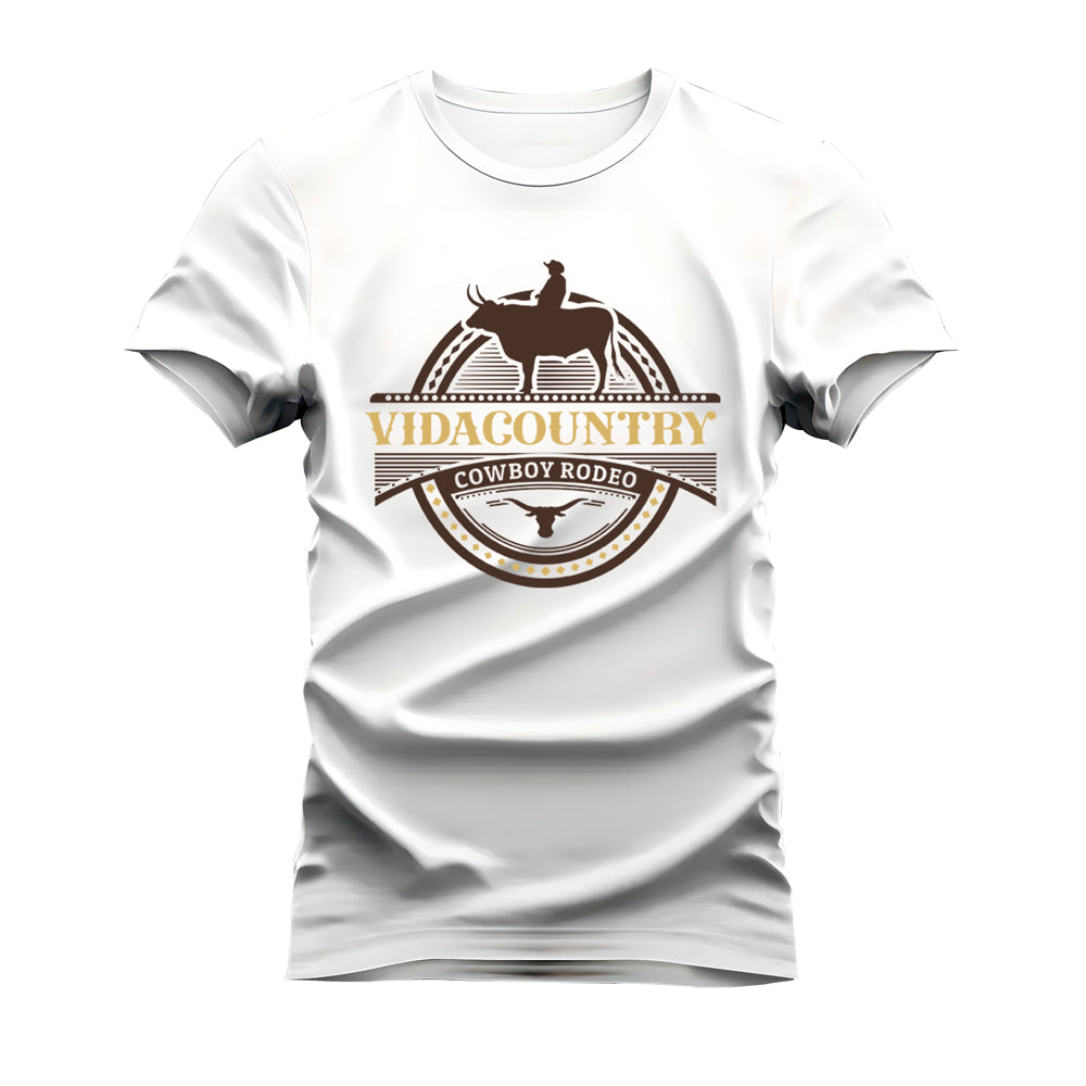CAMISETA PLUS SIZE COWBOY RODEIO