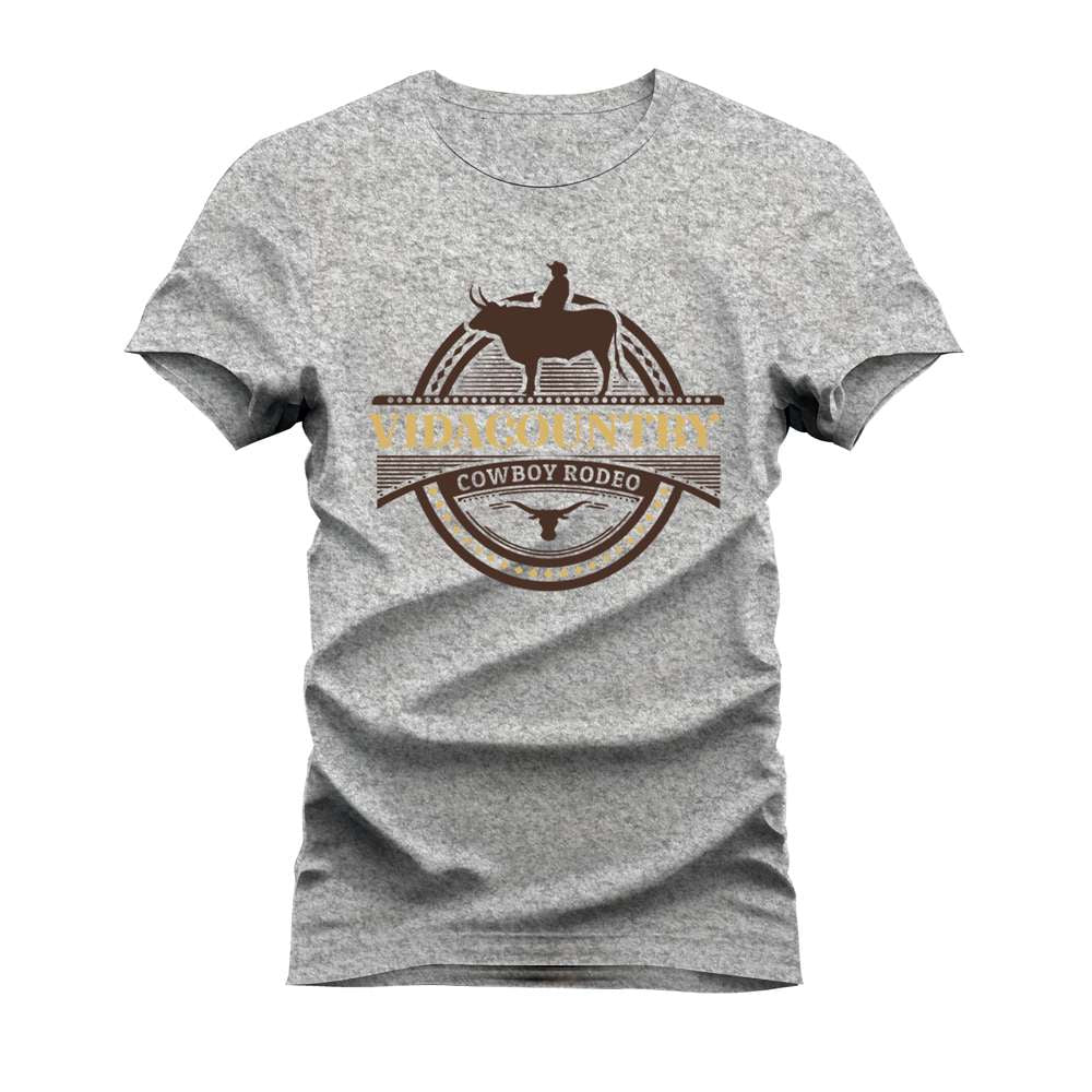 CAMISETA PLUS SIZE COWBOY RODEIO
