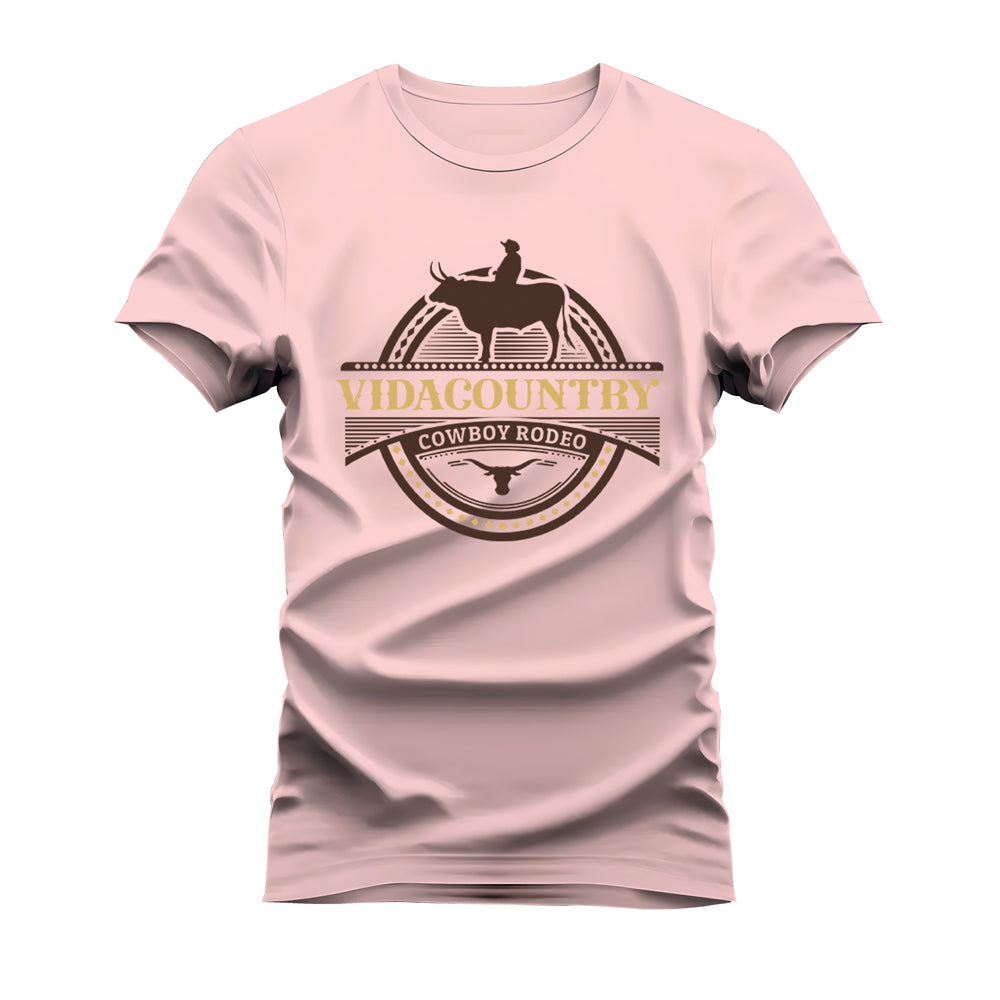 CAMISETA PLUS SIZE COWBOY RODEIO