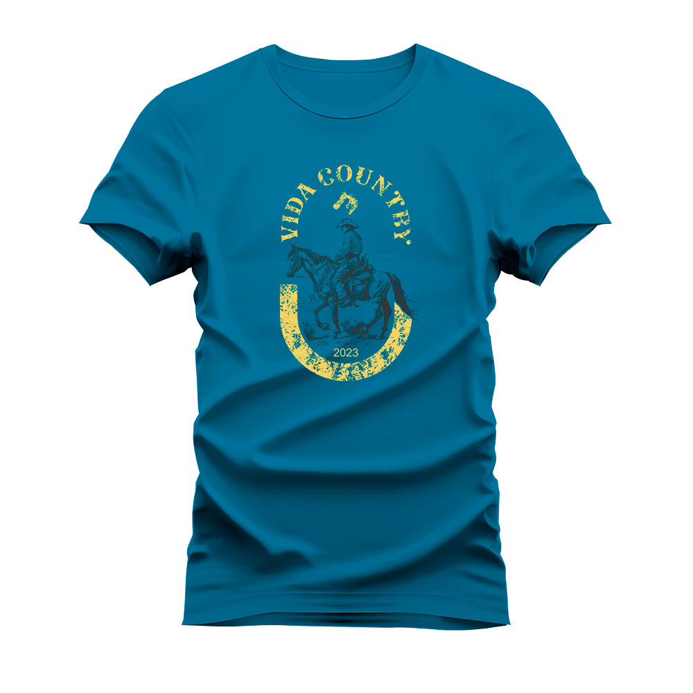 CAMISETA PLUS SIZE COWBOY VIDA COUNTRY