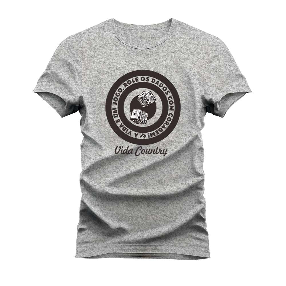 CAMISETA PLUS SIZE JOGUE OS DADOS