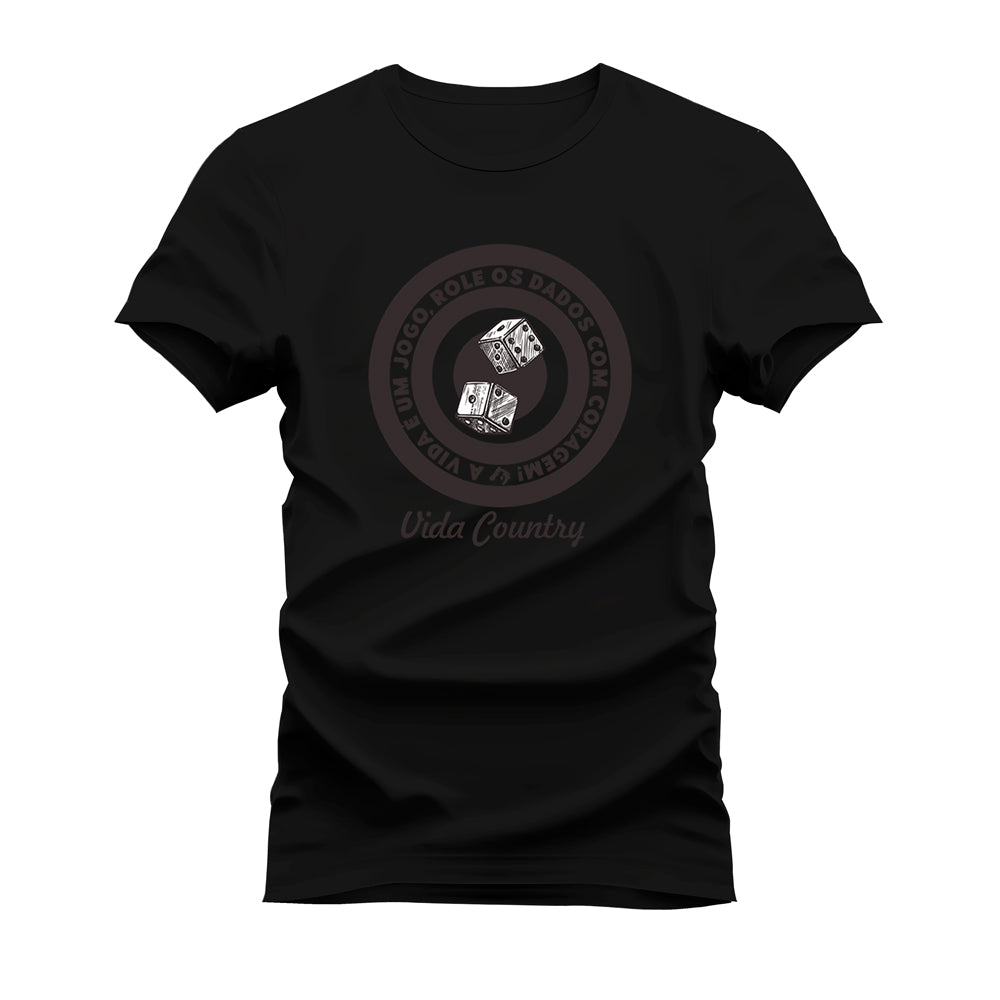 CAMISETA PLUS SIZE JOGUE OS DADOS