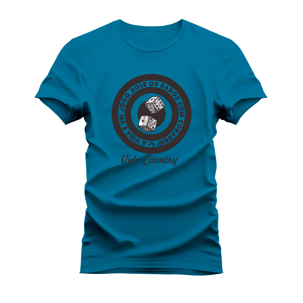 CAMISETA PLUS SIZE JOGUE OS DADOS