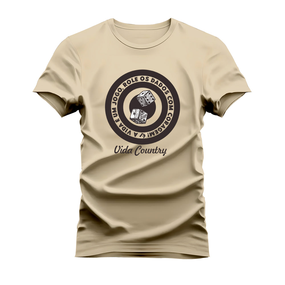 CAMISETA PLUS SIZE JOGUE OS DADOS