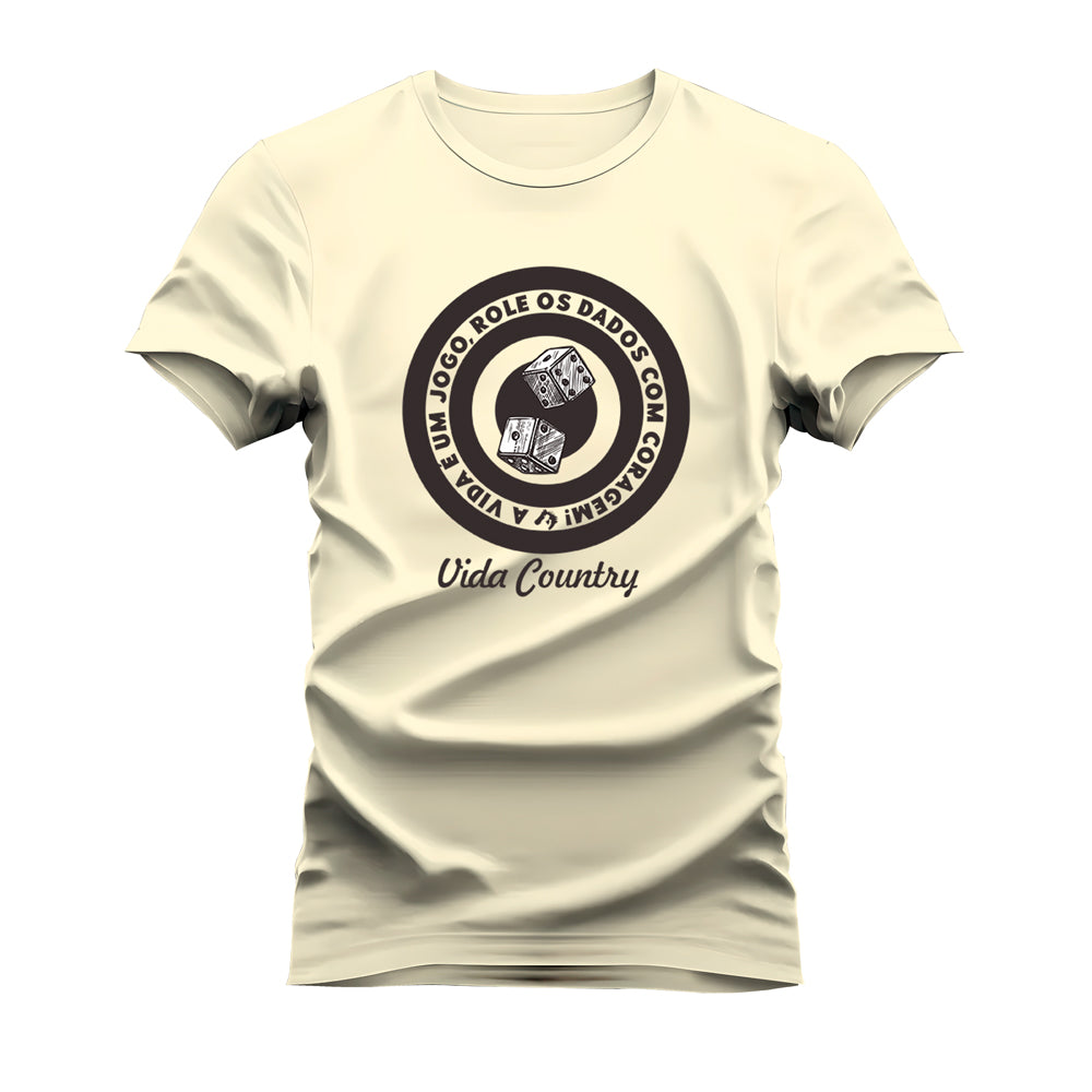 CAMISETA PLUS SIZE JOGUE OS DADOS