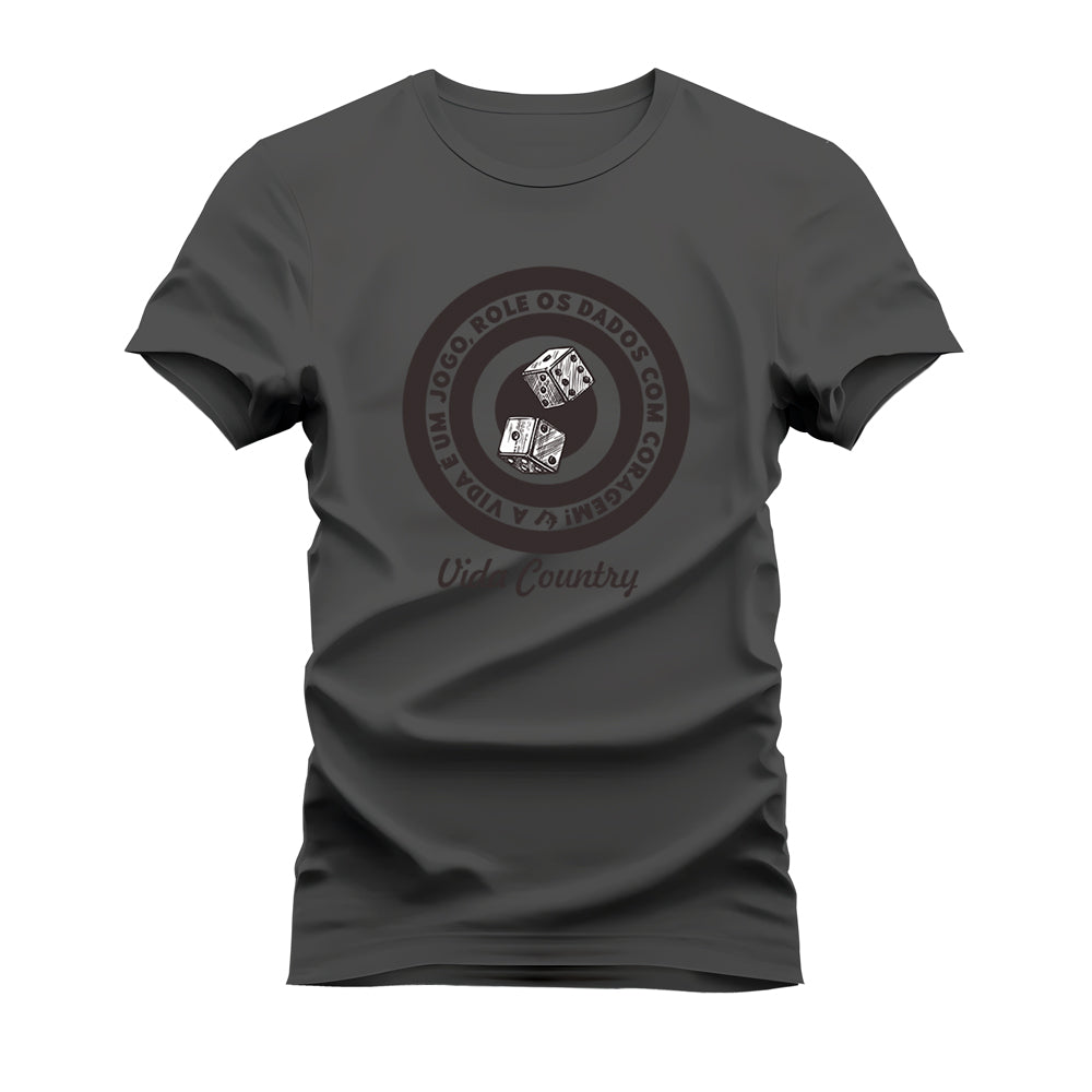 CAMISETA PLUS SIZE JOGUE OS DADOS