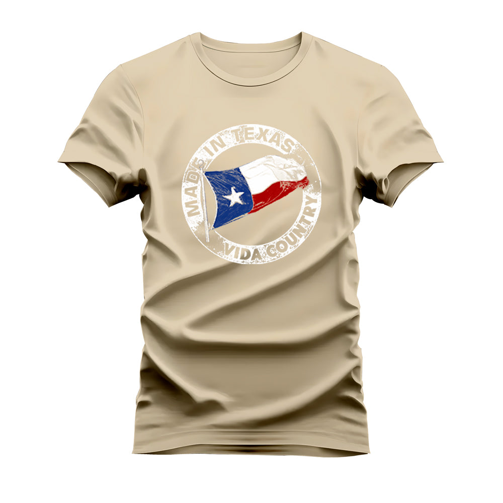 CAMISETA PLUS SIZE MADE IN TEXAS