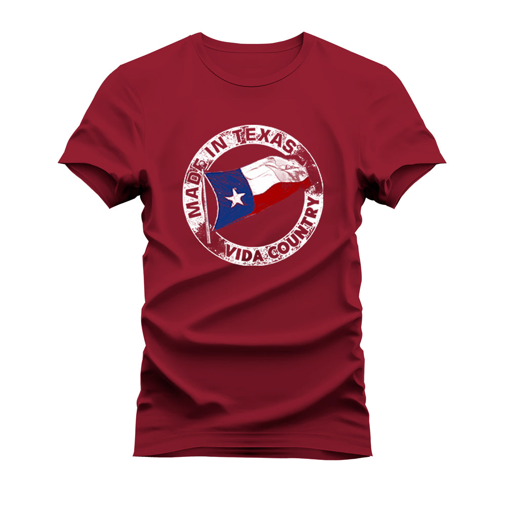 CAMISETA PLUS SIZE MADE IN TEXAS