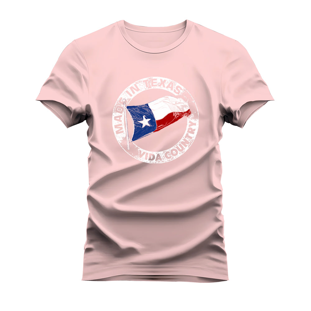 CAMISETA PLUS SIZE MADE IN TEXAS