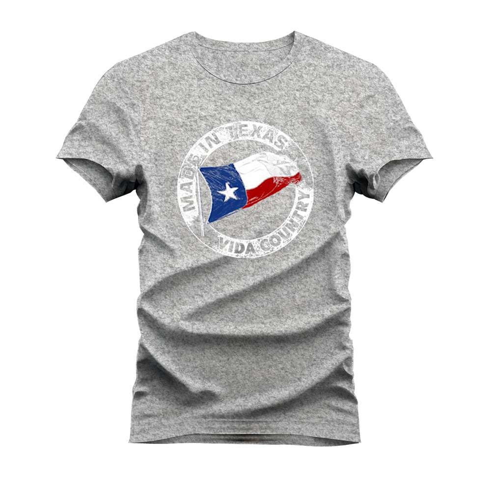 CAMISETA PLUS SIZE MADE IN TEXAS