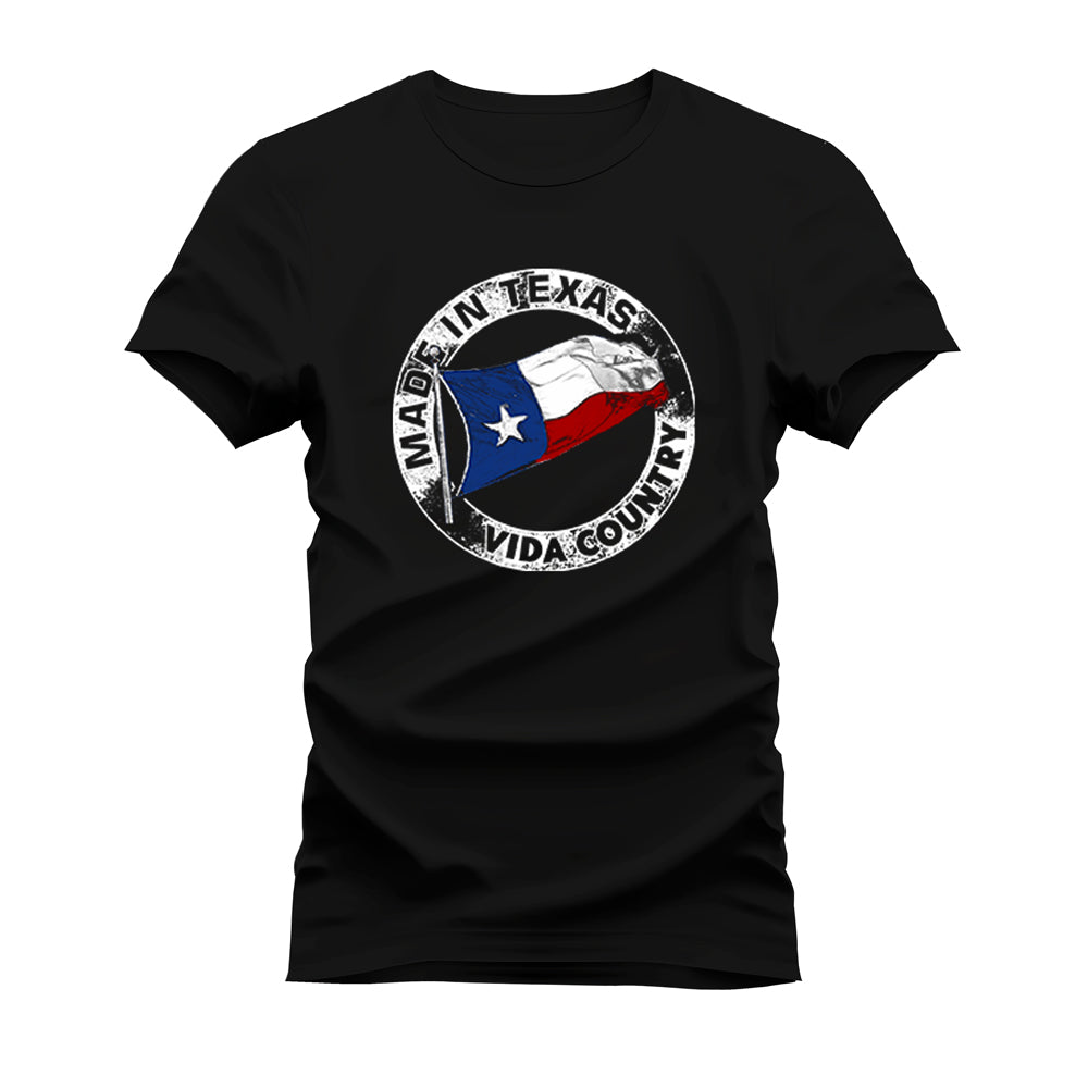 CAMISETA PLUS SIZE MADE IN TEXAS
