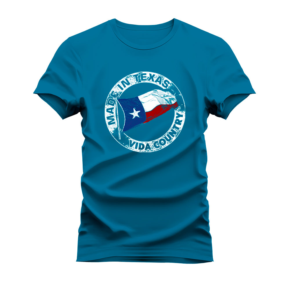 CAMISETA PLUS SIZE MADE IN TEXAS