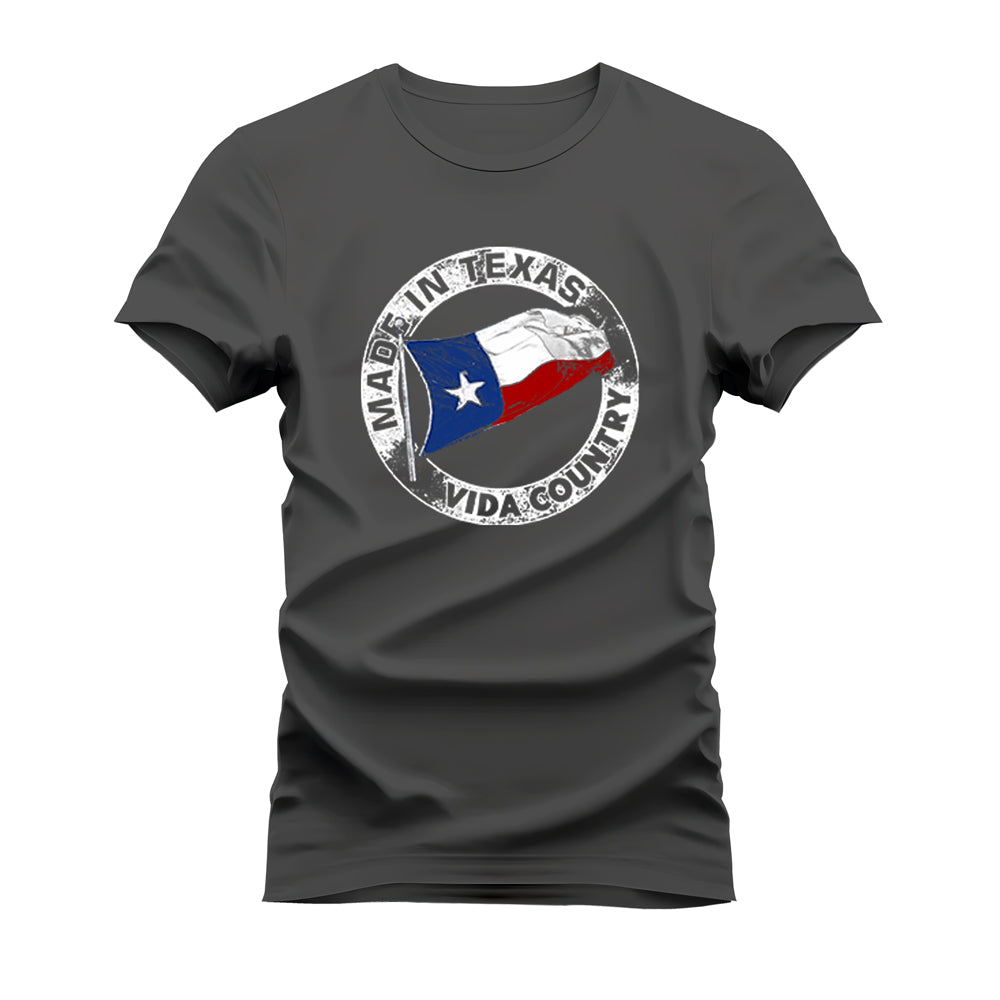 CAMISETA PLUS SIZE MADE IN TEXAS