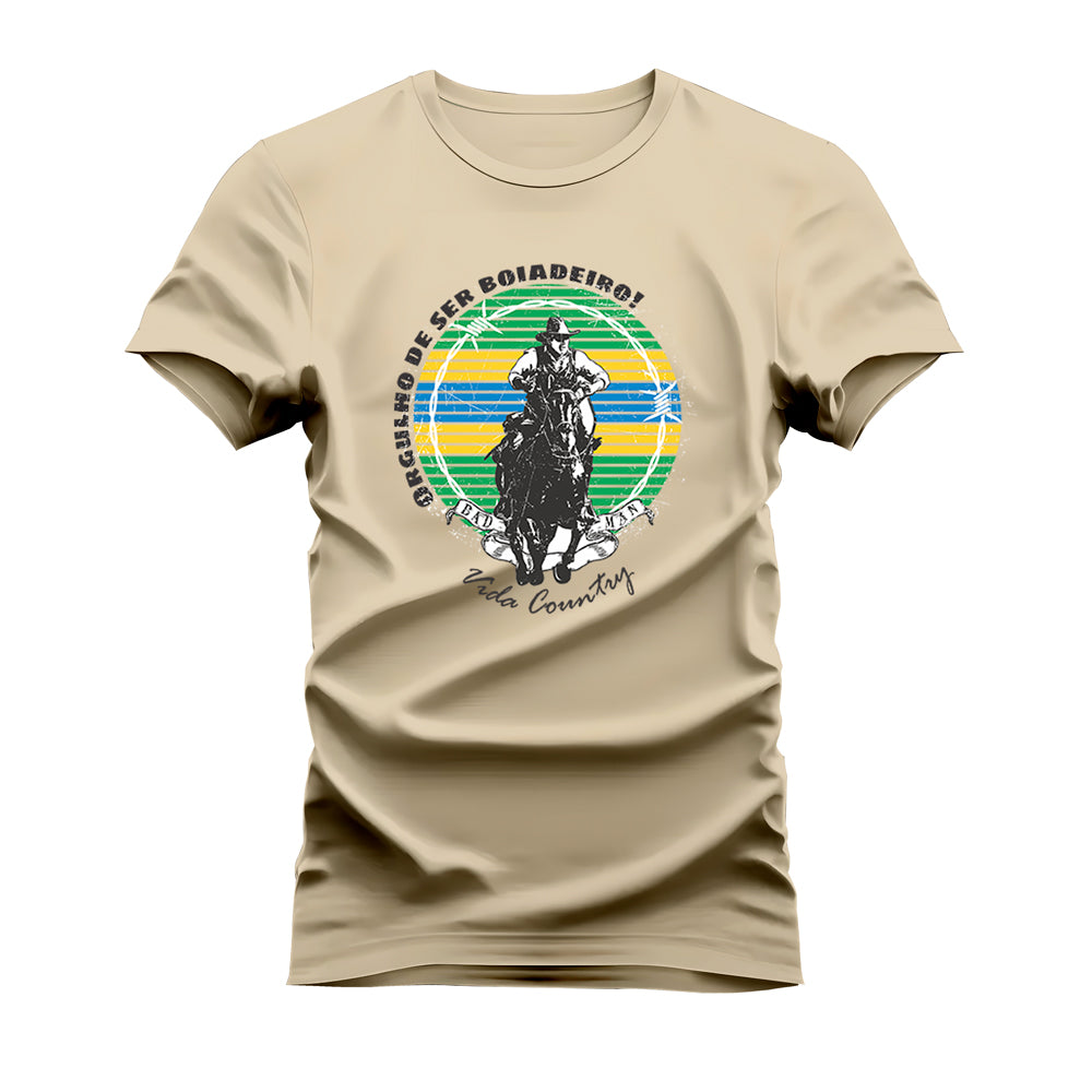CAMISETA PLUS SIZE ORGULHO DE SER BOIADEIRO