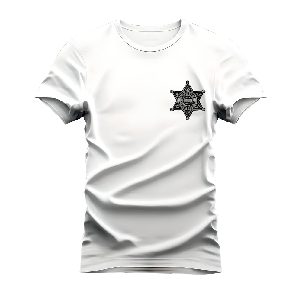 CAMISETA PLUS SIZE SHERIFE