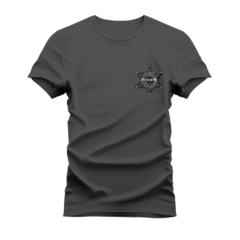 CAMISETA PLUS SIZE SHERIFE