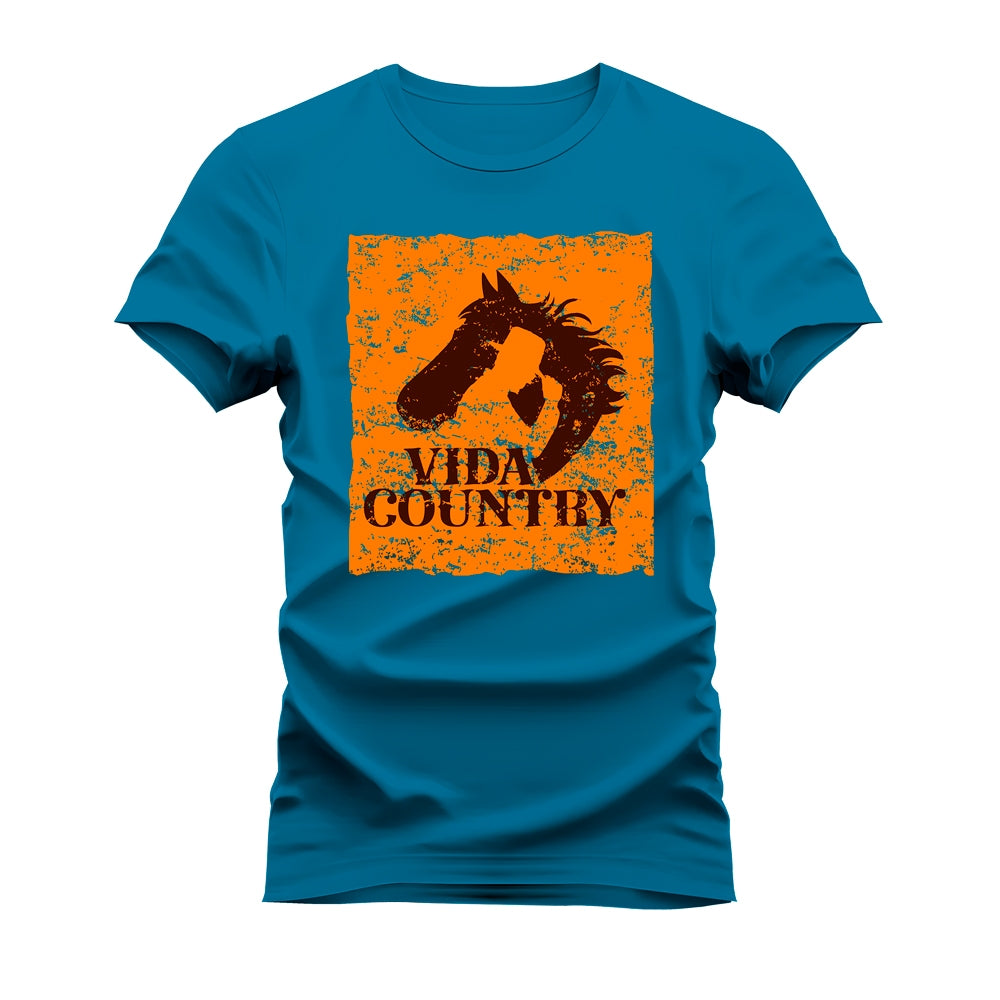 CAMISETA PLUS SIZE STYLE COUNTRY
