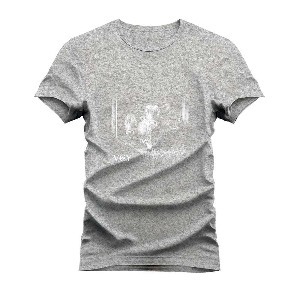CAMISETA PLUS SIZE TOUROS FEROZES